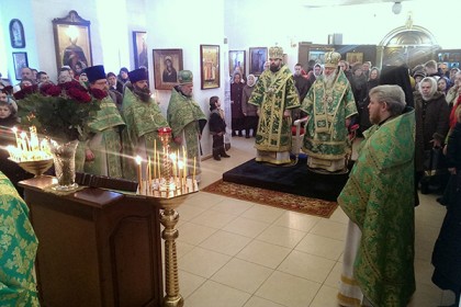 Престольный праздник храма прп. Серафима Саровского в Славянске