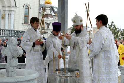 Крещение в Горловке